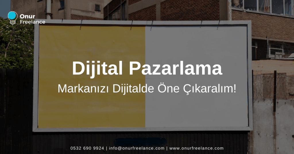 SEO, reklam ve dijital pazarlama çözümleri - Onur Freelance
