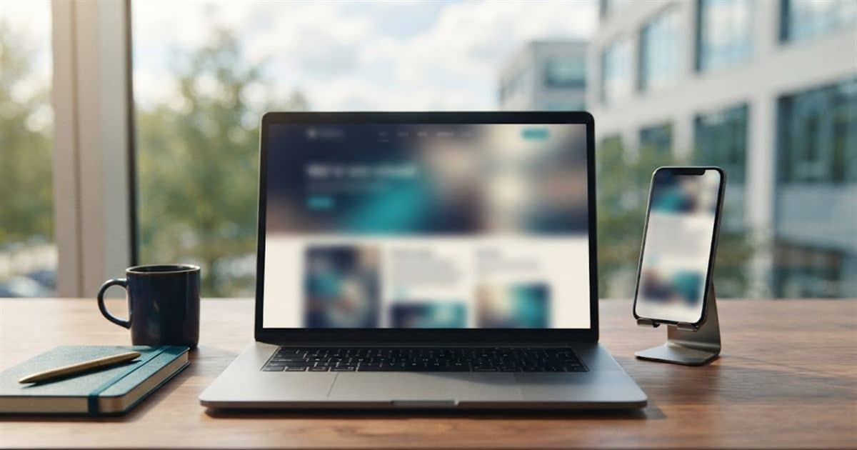 Landing page mi kurumsal site mi: telefon ve dizüstü