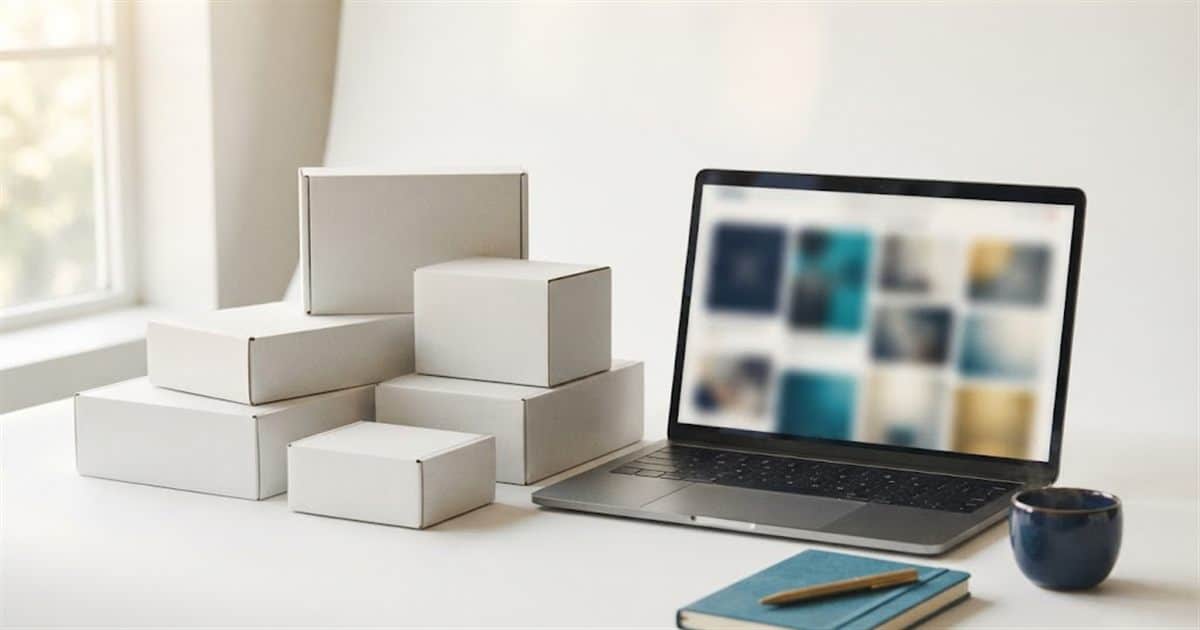 Google Merchant Center kurulumu: ürün kutuları ve ürün kartı ekranı