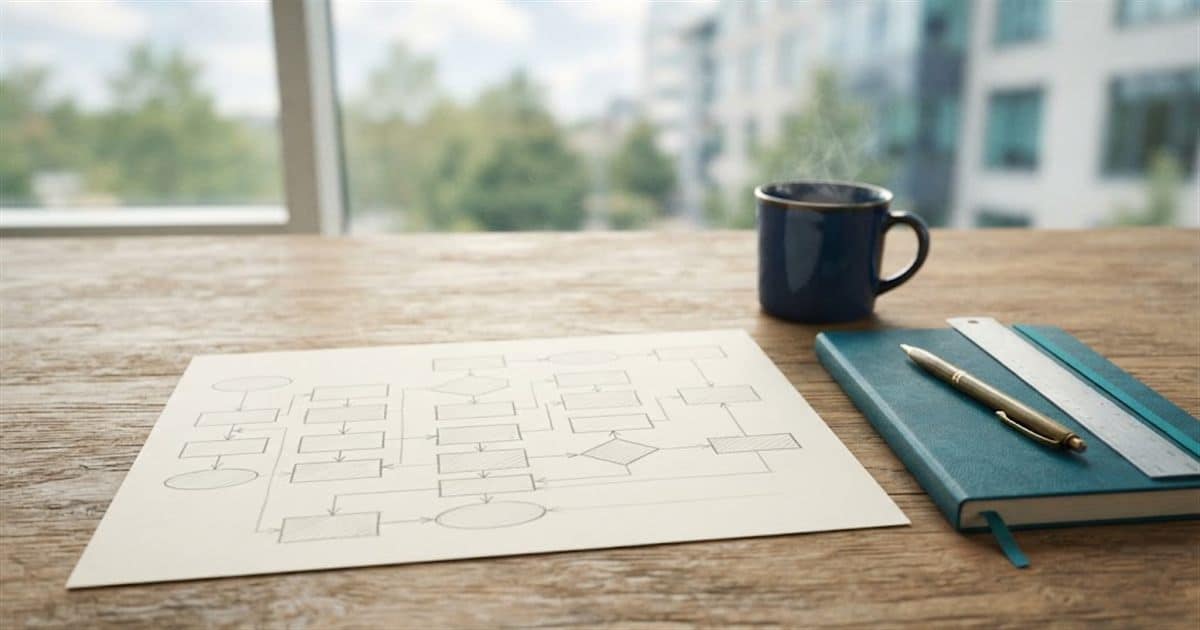 XML site haritası: kağıtta akış şeması