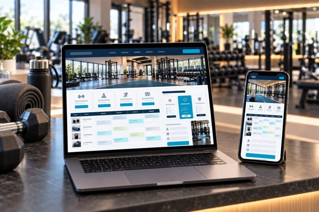 Spor salonu web sitesi tasarımı: ders programı, üyelik paketleri ve deneme dersi bölümlü fitness sitesi