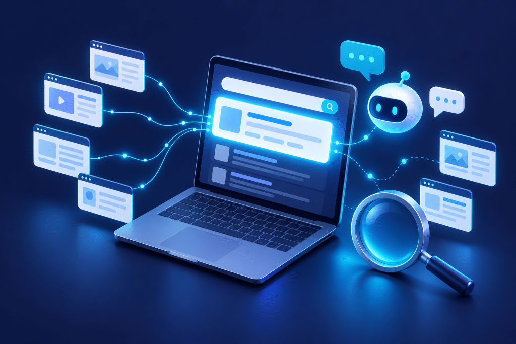 Yapay zeka arama optimizasyonu: Google AI Overviews ve ChatGPT aramalarında görünürlük için SEO çalışması