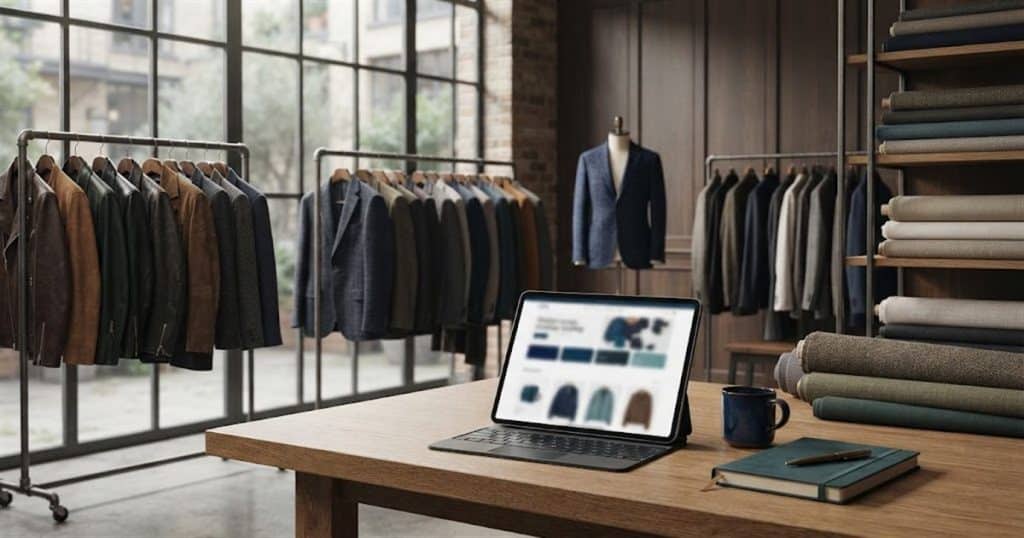 Zeytinburnu web tasarım: tekstil ve deri showroomunda tablette ürün kataloğu sitesi