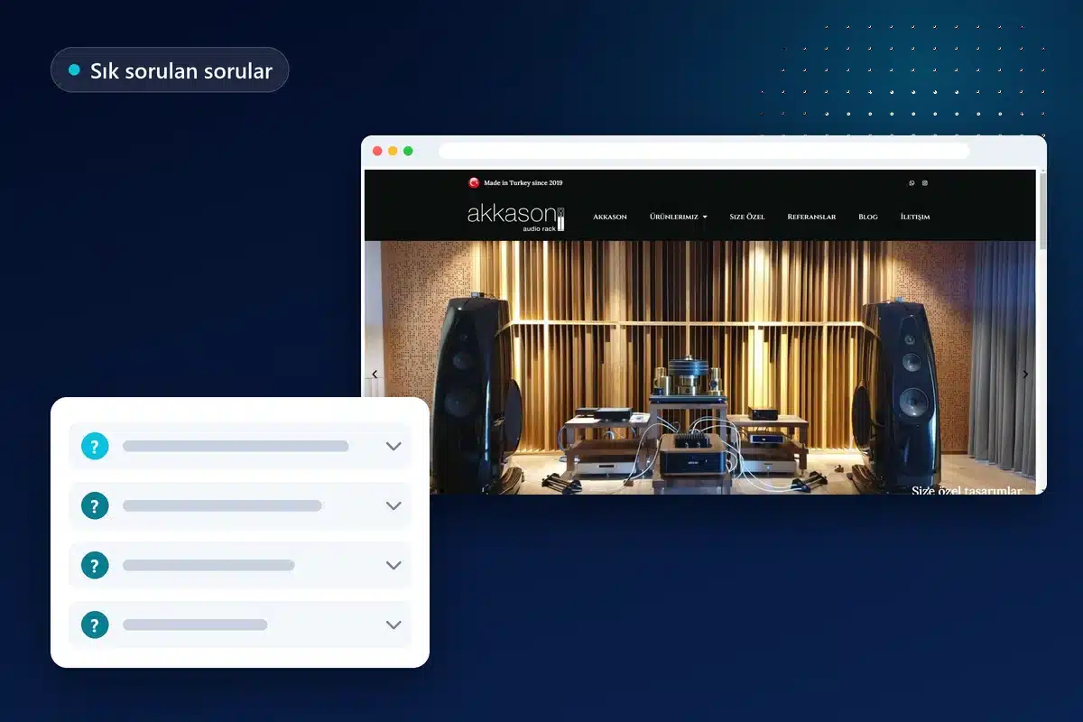 Web tasarım ve dijital pazarlama hakkında sık sorulan sorular